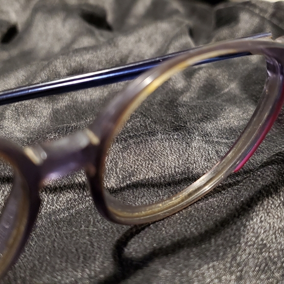Oversized purple vintage glasses - Picture 3 of 8
